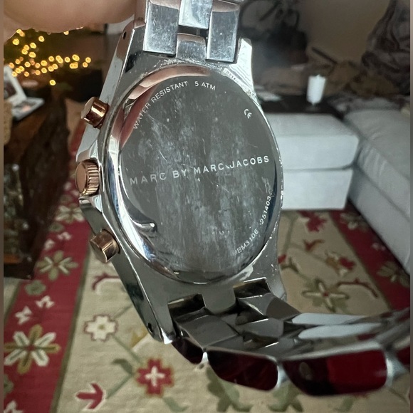 Marc by Marc Jacobs chronograph watch with crystals - Picture 4 of 7